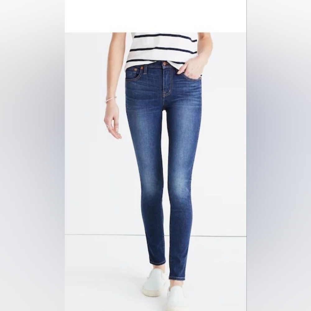 Madewell 10" High-Rise Skinny Jeans Size 27